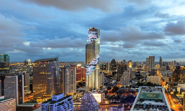 "ตึกมหานคร" ตึกที่สูงที่สุดในไทย