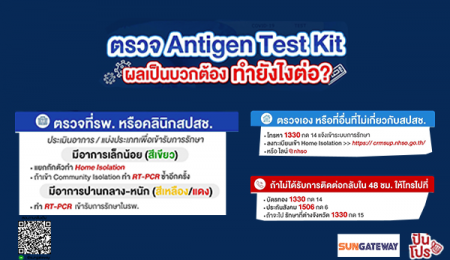 ตรวจ Antigen Test Kit