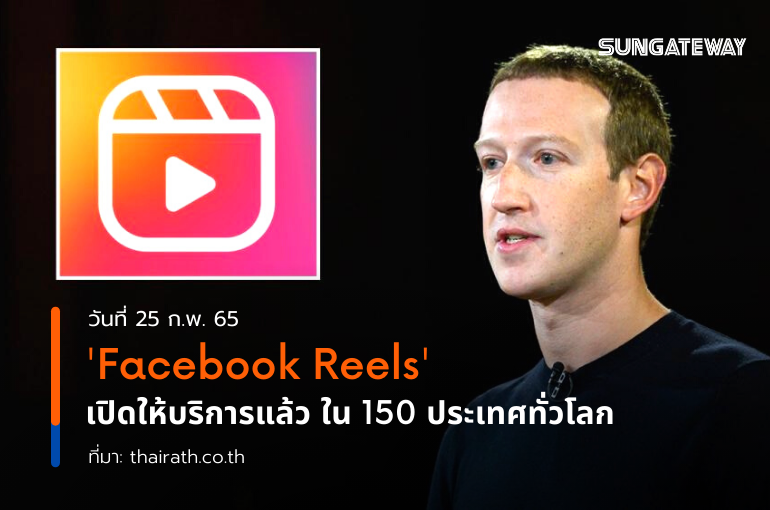 Facebook Reels เปิดให้บริการแล้ว ใน 150 ประเทศทั่วโลก