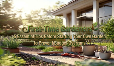 First-Time Gardeners 5 Essential Tips Before Starting Your Own Garden to Prevent Budget Overruns