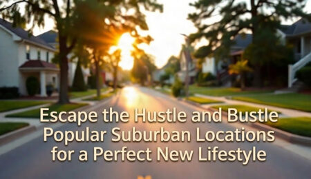 Escape the Hustle and Bustle Popular Suburban Locations for a Perfect New Lifestyle