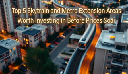 Top 5 Skytrain and Metro Extension Areas Worth Investing in Before Prices Soar