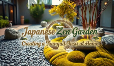 Designing a Japanese Zen Garden Creating a Tranquil Oasis at Home