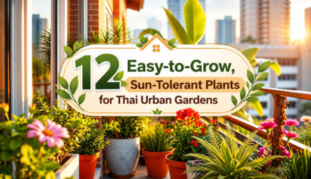 12 Easy-to-Grow, Sun-Tolerant Plants for Thai Urban Gardens