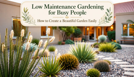 Low Maintenance Gardening for Busy People How to Create a Beautiful Garden Easily